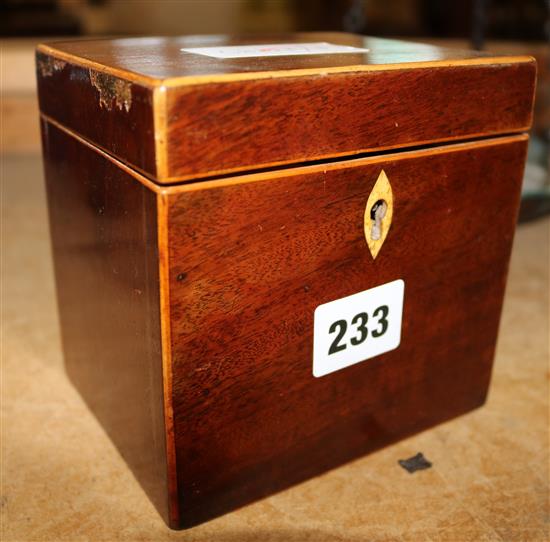 19th century tea caddy